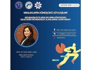EÜ’de “Mesleklerin Dönüşümü ve Geleceğe Hazırlık” bilgilendirme canlı yayınları başladı