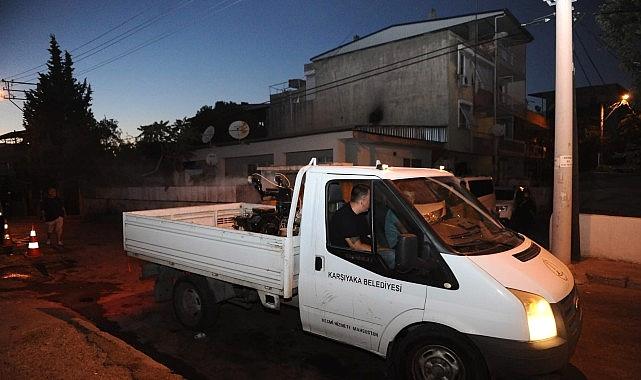 Karşıyaka’da ilaçlama seferberliği