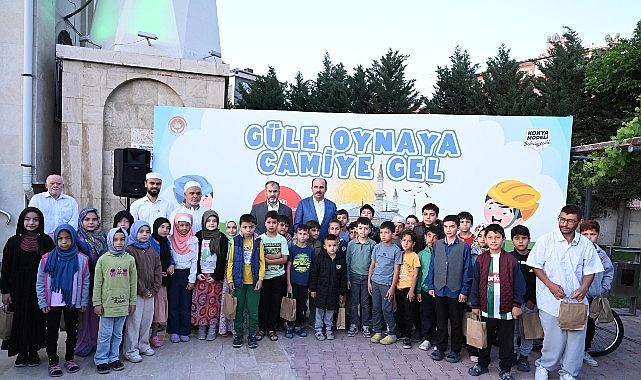Konya’da “Güle Oynaya Cami Gel” Projesi ile Mescitler Cıvıl Cıvıl