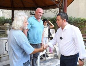 Lider Erkan Aydın Küçükbalıklı’da vatandaşla buluştu