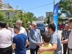 Lider Pekyatırmacı, Kılınçarslan Mahallesi sakinleriyle buluştu.