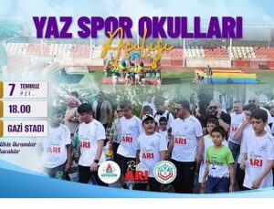 Nevşehir Belediyesi Yaz Spor Okullarımız Pazartesi Günü Açılıyor