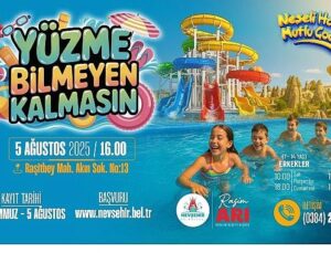 Nevşehir Belediyesi Yüzme Havuzu Açılıyor