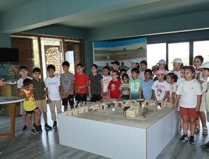 Nilüfer’de çocuklar arkeoloji ile tanışıyor