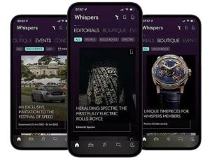 Rolls-Royce sahiplerine özel bir dünya; Whispers