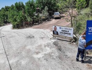 Serik Haskızılören Mahallesi yeni yoluna kavuştu