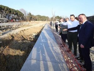Tünel segmentleri İzmit’teki ana üretim alanına geldi