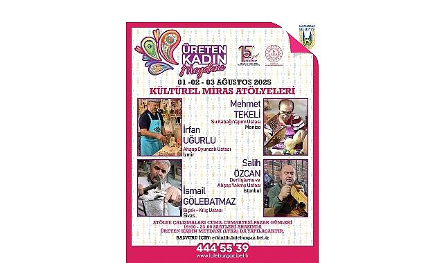 ‘Üreten Bayan Meydanı’ 1 Ağustos’ta açılıyor