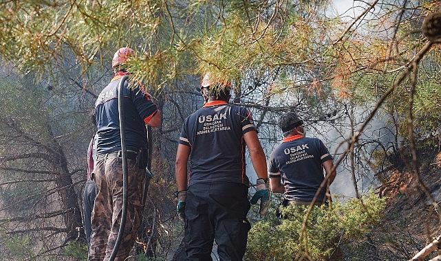 Üsküdar Belediyesi’nden Eskişehir ve Uşak’taki Yangınlara Müdahalede Takviye