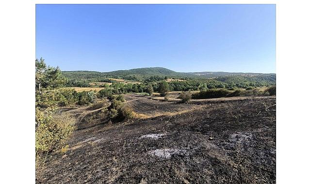 Yangında ziyan gören çiftçilere gübre ve tohum dayanağı