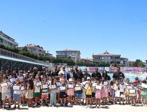 Yaz Spor Okulları’nda birinci devir tamamlandı