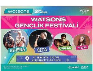 4. Watsons Gençlik Şenliği 4 Ekim’de KüçükÇiftlik Park’ta!