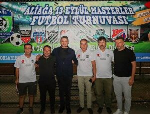 Aliağa 13 Eylül Masterler Futbol Turnuvası Başladı