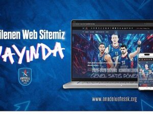 Anadolu Efes Spor Kulübü’nün resmi internet sitesi yenilendi