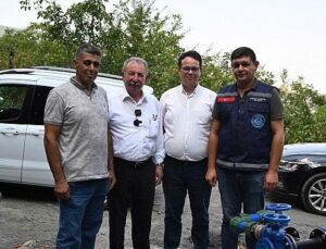 Bahçecik’te taşıma su sıkıntısı bitti