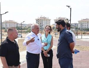 Balkan Mahallesi’ndeki park açılış için gün sayıyor