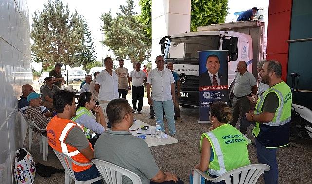 Büyükşehir Alanyalı çiftçilere 10 ton kaolin kili dağıttı