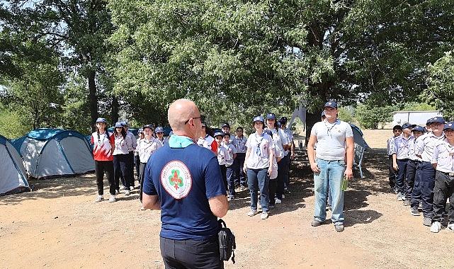 Büyükşehir izcileri Akseki’de kampta