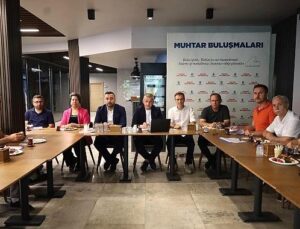 Büyükşehir’in “Muhtar Buluşmaları” başladı