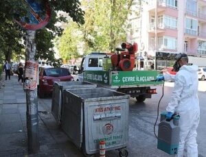 Çankaya’da İlaçlama Çalışmaları Sürüyor