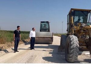Çumra’da Ulaşım Ağı Güçleniyor 17 Kilometrelik Yol Çalışması Süratle İlerliyor