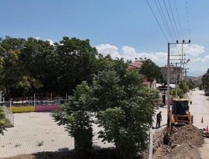 Elmalı Gündoğan Mahallesi’nde 2 kilometrelik yeni içme suyu sınırı