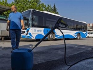 ESHOT’tan bin 100 hanenin kullandığı kadar su tasarrufu