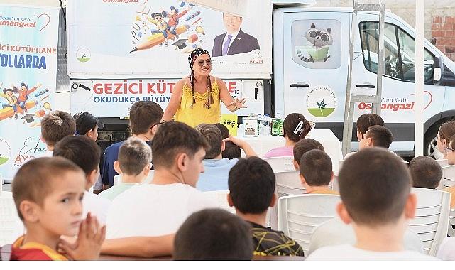 Gezici Kütüphane çocukları bilgiyle donatıyor