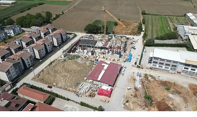 İnegöl’de KYK Erkek Öğrenci Yurdu Üretimine Başlandı