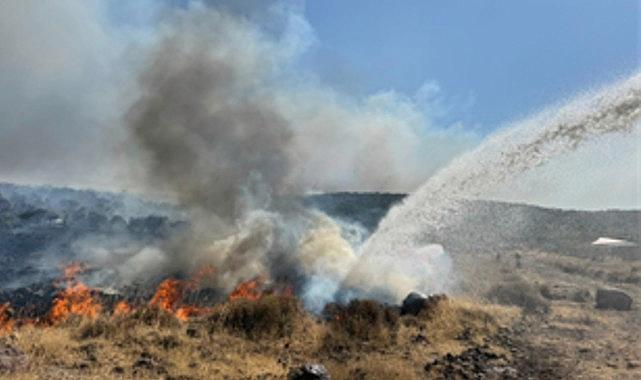 İzmir İtfaiyesi kentsel ve kırsal yangınlarla gayret ediyor
