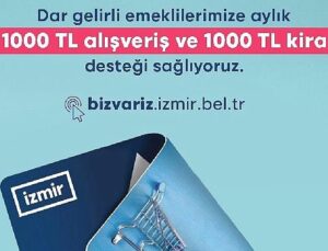 İzmir’de emekliler unutulmuyor