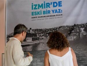 İzmirlilerin denizle münasebeti standa dönüştü