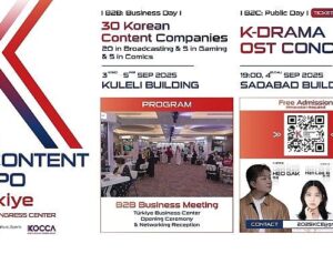 “K-Content Expo Türkiye’de” kapılarını açıyor