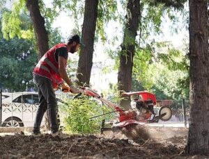 Keçiören’de Park ve Bahçelere Estetik Dokunuş