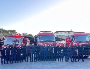 Kocaeli İtfaiyesi Çanakkale’ye gitti