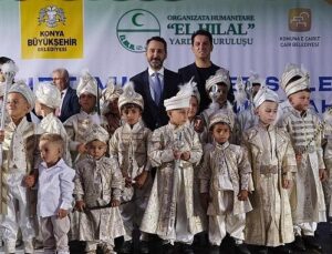 Konya Büyükşehir Belediyesi Kardeş Kent Üsküp’te Sünnet Şöleni Düzenledi