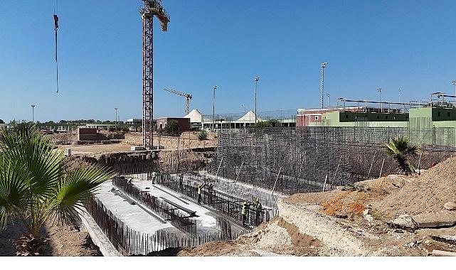 Lara Atıksu Arıtma Tesisi’nde çalışmalar tam gaz