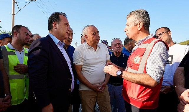 Lider Dutlulu, Soma Yangınını Yerinde İnceledi