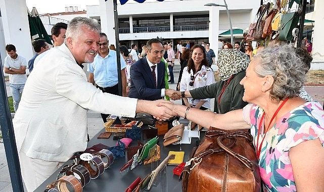 Lüleburgaz Belediyesi’nin ‘Üreten Bayan Meydanı’ açıldı