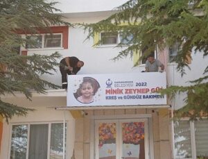 Minik Zeynep Gül’ün İsmi Kreşte Yaşatılacak
