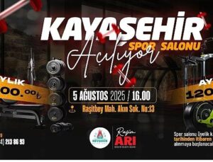 Nevşehir Belediyesi Kayaşehir Spor Salonu Açılıyor
