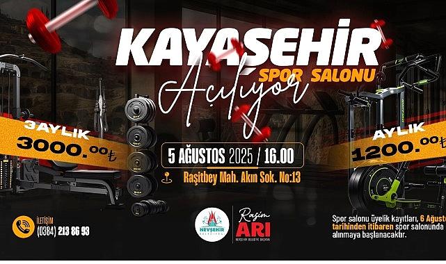 Nevşehir Belediyesi Kayaşehir Spor Salonu Açılıyor