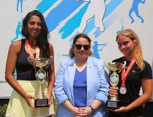Nilüfer’de tenis heyecanı sona erdi