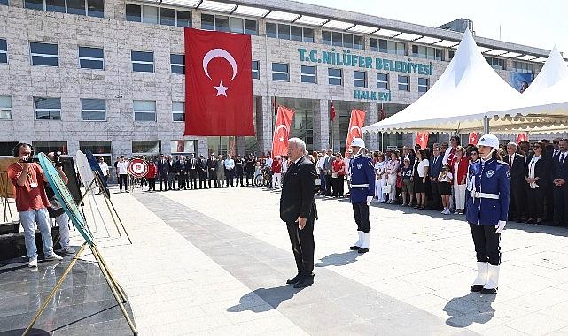 Nilüfer’de Zafer Bayramı’nın 103’üncü yılı kutlandı