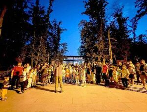 Ormanya’da çocuklara özel gece yürüyüşü