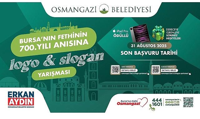 Osmangazi Belediyesi’nden fethin 700’üncü yılına özel logo ve slogan yarışı
