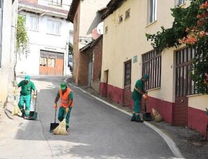 Osmangazi’de her gün 270 kilometre alan temizleniyor