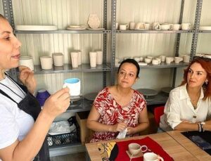 Yenişehir Belediyesinden bayanlara yönelik seramik sanatı eğitimi
