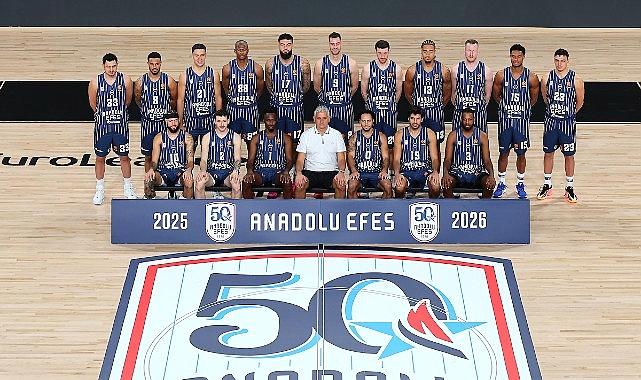 50. Yılını Kutlamaya Hazırlanan Anadolu Efes, 2025–26 Dönemi EuroLeague Medya Günü’nü Basketbol Gelişim Merkezi’nde Gerçekleştirdi