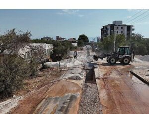 500 Milyon TL’lik kanalizasyon çalışmaları tüm süratiyle sürüyor